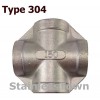 Type 304 Stainless Pipe Crosses